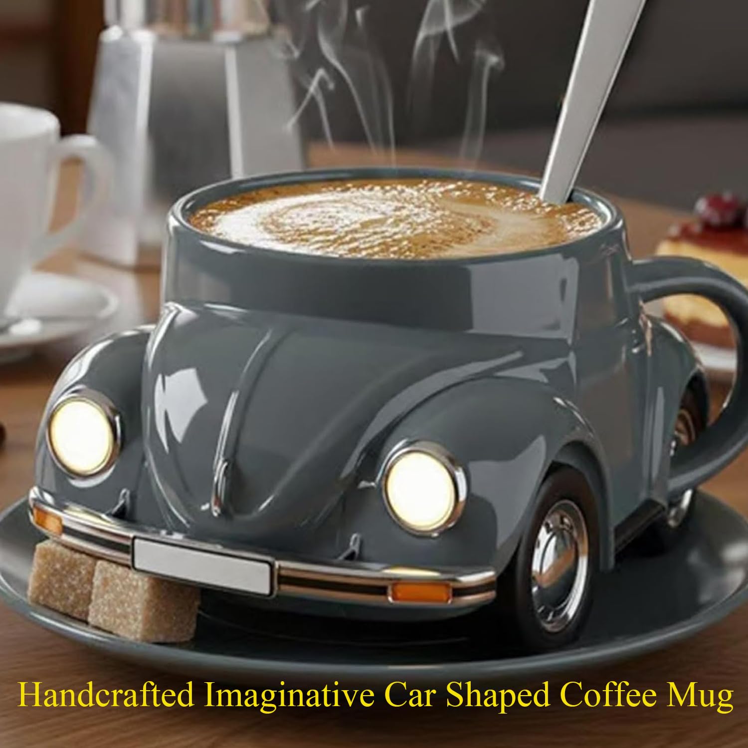 Handcrafted Imaginative Car Shaped Coffee Mug,Car Shaped Coffee
